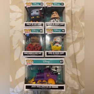 Nightmare Before Christmas Train Funko Pops
